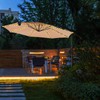 ZNYCYE Patio Umbrella Solar Lights, Umbrella Lights Outdoor Patio with