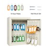 Lovndi Key Box, Key Cabinet with 18 Hooks for Key