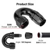 EVIL ENERGY 8AN 180 Degree One Piece Full Flow Hose