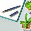 Helix Oxford Premium Rollerball Pen (Blue Ink) with Plastic Free