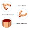 PATIKIL 7/8 Inch ID Copper Fitting, 3 Way Y Type