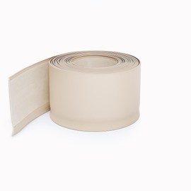 Mohawk Peel and Stick Vinyl Wall Base in Cream 4”W x 20’ L roll; one roll per Carton