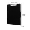 QWORK® Clipboard with Storage A4 Clipboard with Side Opening and