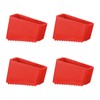 4 Stück Gummifüße Leiterfüße Ersatzfüße für Leitern 50x20 mm, Fuss
