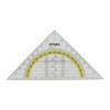 Stylex 16 cm Triangle Ruler with Grip