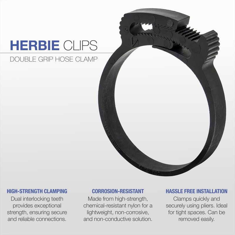 Fernco 1-inch Flexible PVC Condensate Pipe Coupling for Plastic Plumbing