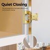 40 Pack 20 Pair Gold Cabinet Hinges - 1/2 inch