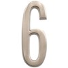 Distinctions by Hillman 843286 4-Inch Die Cast Self-Adhesive House Address