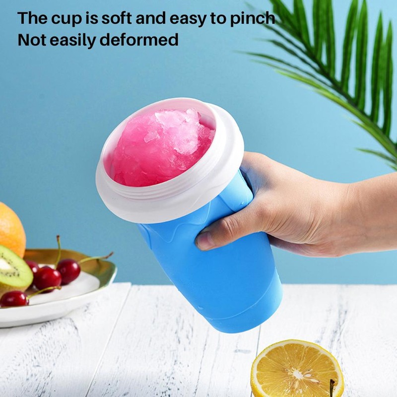 Slushy Maker Portable Travel Ice Cup DIY Homemade Freeze Drinks