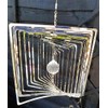 Stainless Steel Wind Spinner - 3D Mobile - Square Spinner