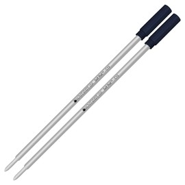 2 Pack - BlueBlack Monteverde Soft Roll Ballpoint for Cross Ballpoint Pens