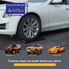 Donext Ramps Low Profile Plastic Car Service Ramps 3 Ton