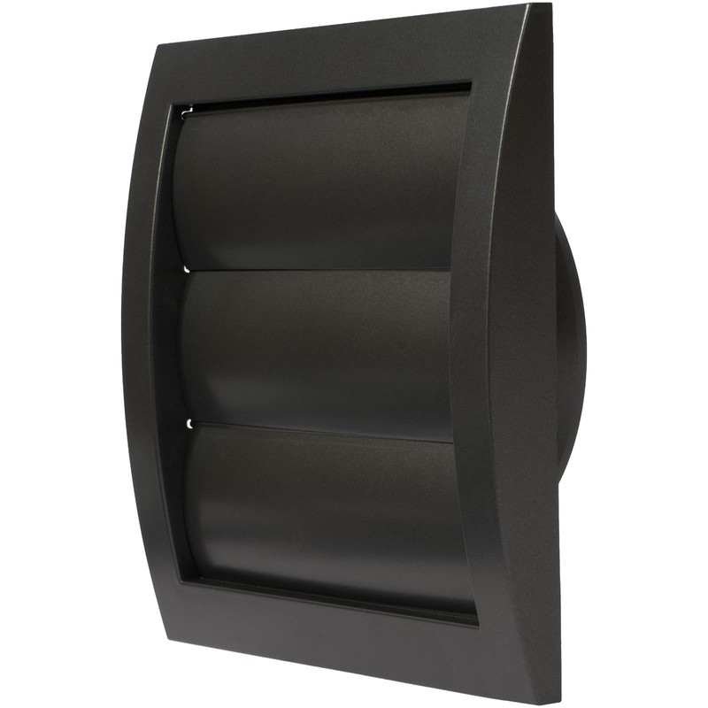 Anthracite Exhaust Hood Vent 4'' Inch with Built-in Pest Guard