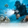 Durapower Rechargeable Spotlight, IP68 Waterproof Super Bright Handheld Spotlight, High