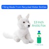 The Petting Zoo Arctic Fox Stuffed Animal Plushie, Gifts for