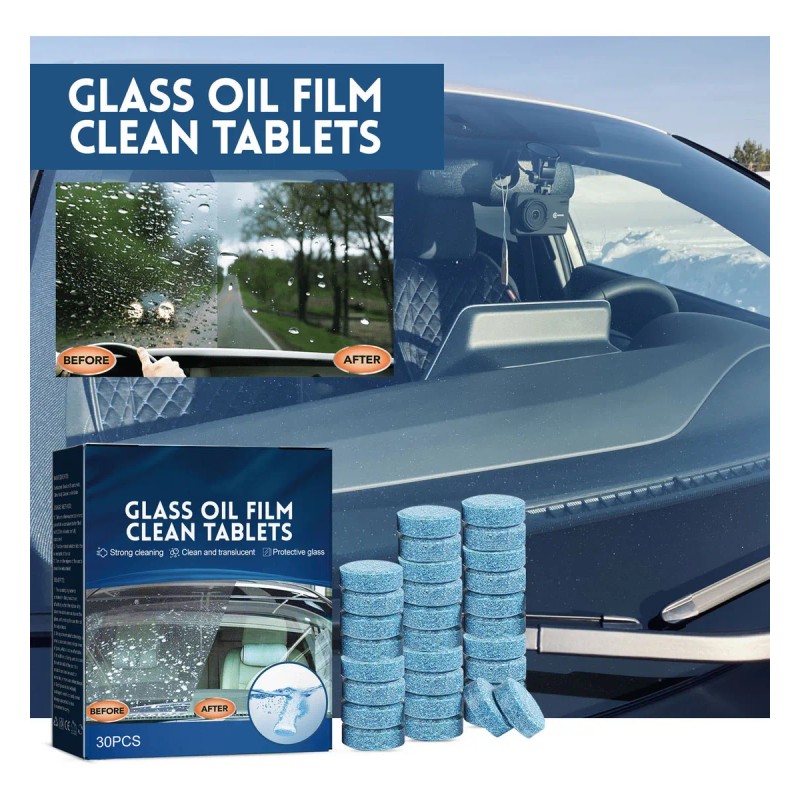 Tabletas Efervescentes Limpiadoras Con Película Eliminadora