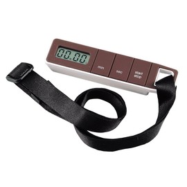 Pearl Metal C-3239 Vibration Timer, For Cooking, Studying, Exams, Learning, Brown