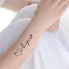 HappyHome 30pcs Fake Tattoo Stickers Body Stickers Waterproof Long Lasting