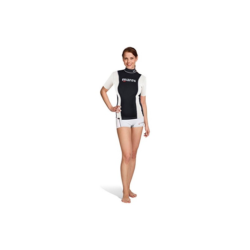 Mares Women's Fire Skin Dives Short Sleeve Rash Guards -