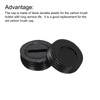 sourcing map Carbon Brush Holder Cap Motor Electric Brush Plastic