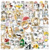 LAEYIAP 100PCS Cute Cat Stickers,Waterproof Cartoon Kawaii cat Stickers for