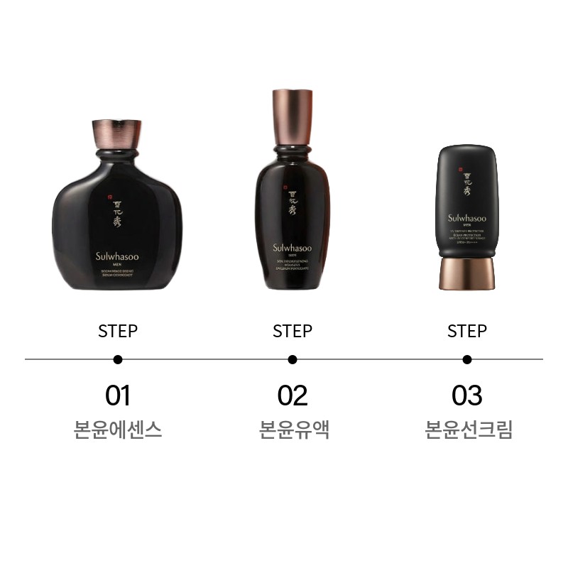 Sulwhasoo Men Essential Essence 140ml Men’s Essence / 설화수 맨