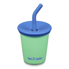 Klean Kanteen Kids Cup with Straw Lid 295ml, Spring Bud