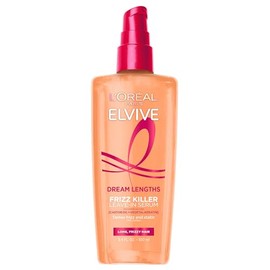 L'Oreal Paris Elvive Dream Lengths Suero sin enjuague para matar el encrespamiento, 3.4 onzas