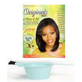 Brush & Bowl Africa's Best Organics Relaxer Super Coarse 2 application No-Lye