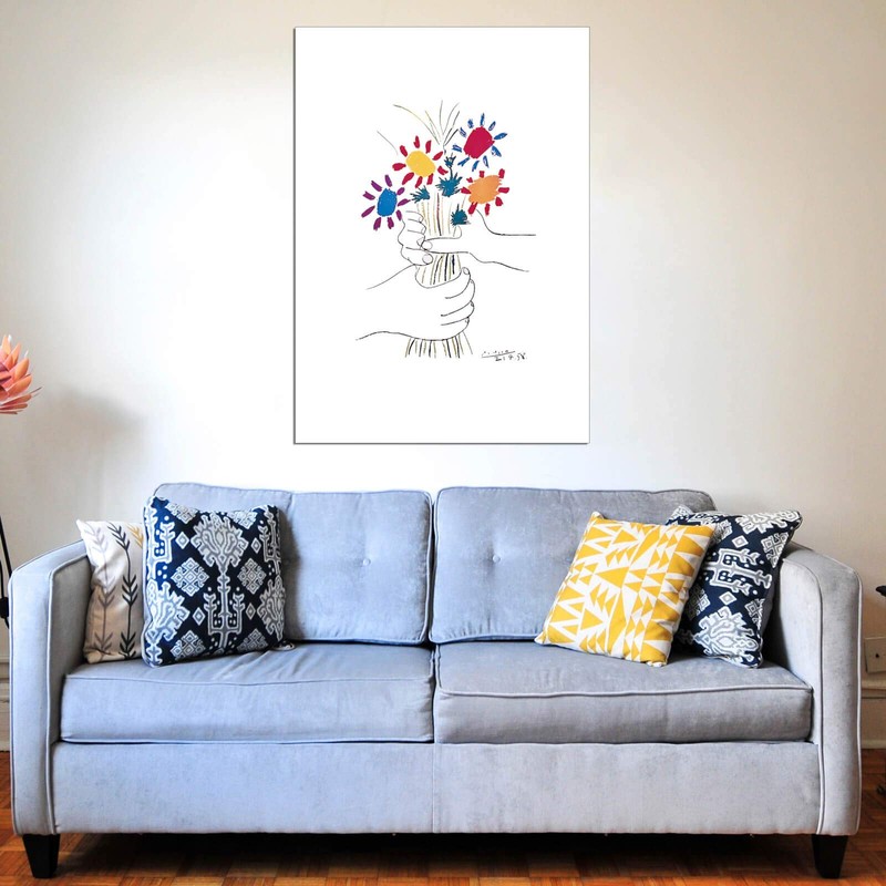 Spiffing Prints Pablo Picasso Petite Fleurs - Large - Archival