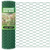 16 x 600 Inches Chicken Wire for Floral Arrangements, Green