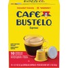 Café Bustelo Espresso Dark Roast Coffee, 40 Count Capsules for