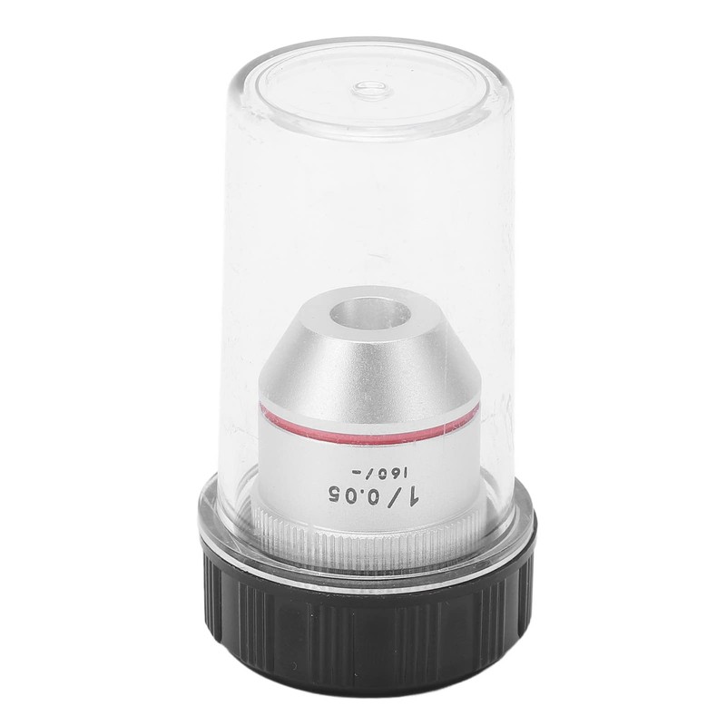 Achromatic Objectives Lens,1X 195 RMS Threaded Biological Microscope Achromatic Objectives