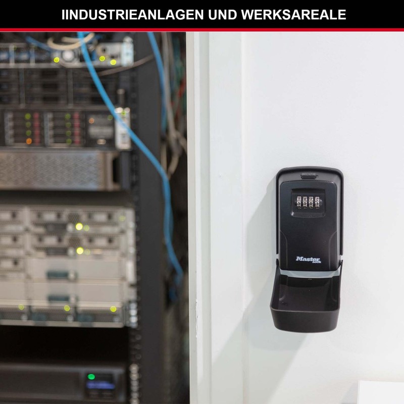 MASTER LOCK 5430EURD Wall Mounted Key Cabinet with Removable Cover