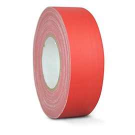 T.R.U. CGT-80 Red Gaffers Stage Tape with Rubber Adhesive, 2 in. Wide x 60 Yards Length, 12MIL Thickness (Pack of 1)