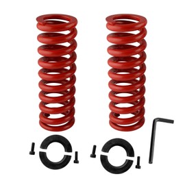 MOSNAI Yamaha Golf Cart Shock Springs Fits for Yamama Golf Cart G14, G16, G19, G20, G22,G29 Heavy Duty Rear Suspension Coil Spring(2PCS Red)