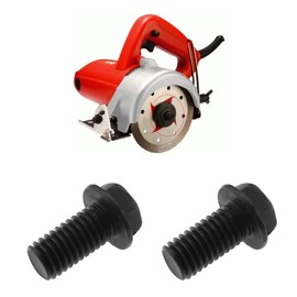 ECSiNG 5PCS M8x16mm Left Hand Thread Bolts Full Threaded Hex Flange Bolts Saw Blade Bolt for Saw Blade Construction Industry Machinery Industry Carbon Steel