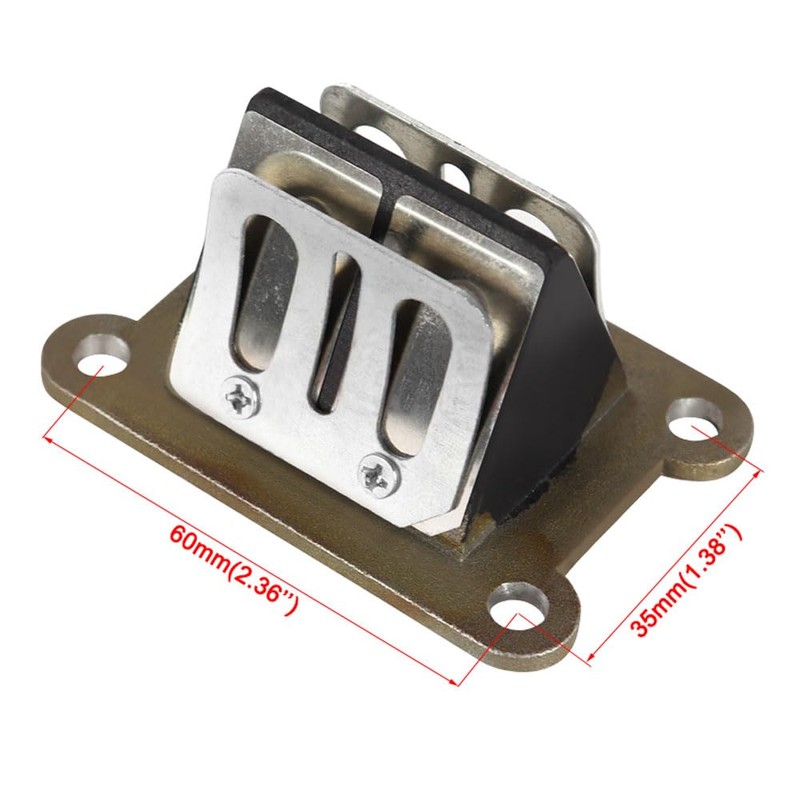 Rubber Intake Pipe Manifold Boot Reed Valve For 2002-2008 Water-cooled