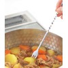 Yoshikawa YJ2779 Spoon Cooking Tasting Spoon & Fork, Silver, Total