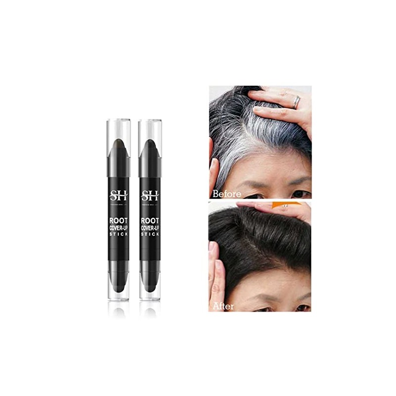 gowwim Retoque de Raíz, Marrón Oscuro, Lápiz Corrector de Raíz