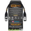 6 Inch - WBC-PRO-Quad Ultra-Silent Ultra-Flexible Balanced Star-Quad Cable with