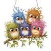 Birds Diamond Art Hanging Kits for Adults, Diamond Painting Pendant