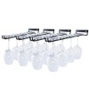 AMUFYSHH 4 Packs Wine Glass Rack Hanging Wine Glasses Holder