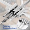 Circle Hole Cutter Saw Kit, Adjustable 30-300 MM Circle Hole