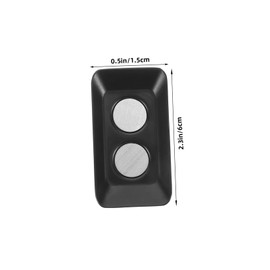 BESPORTBLE Magnetic Golf Rangefinder Holder Clip Lightweight and Belt Attachment for Accessory Storage for Professional and Amateur Golfers