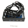 5.25 Inch Media Dashboard 2xUSB3.0 2xUSB2.0 1xType C 10Gbps High