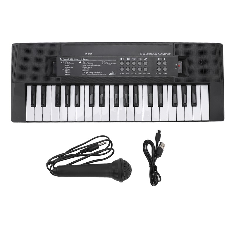 Kids Piano Keyboard 37 Keys Portable Electronic Keyboard Early Educational