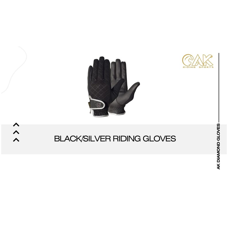 AK Warm Cozy Horse Riding Gloves Windproof Fabric & For