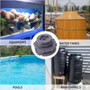 ChillWaves PVC Bulkhead Fitting 1-1/4" Double Thread Connector Adapter with