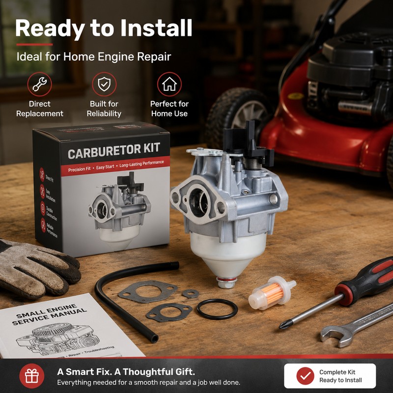 GCV160 Carburetor Kit with Automatic Choke – Replacement Carb for